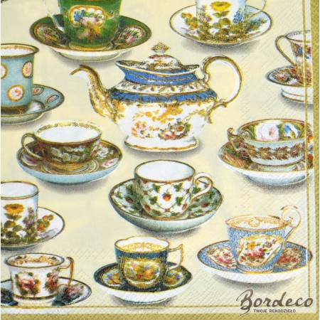 Serwetka do decoupage firmy IHR z motywem kuchennym 33x33