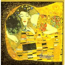 Serwetka do decoupage Klimt 33x33 IHR