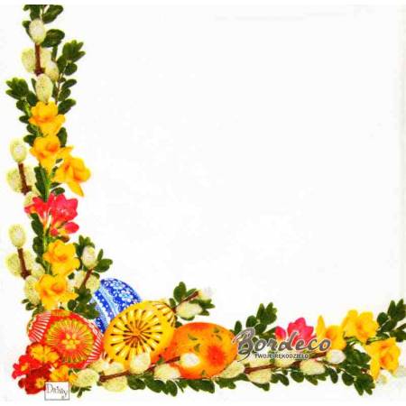 Serwetka decoupage baranek wielkanocny 33x33 seria DAISY