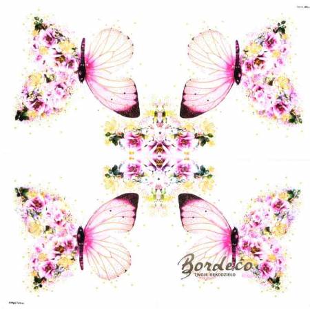 Serwetka do decoupage motyl 33x33cm firmy PPD