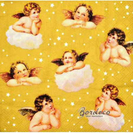 Serwetka do decoupage amorki 33x33 firmy STEWO